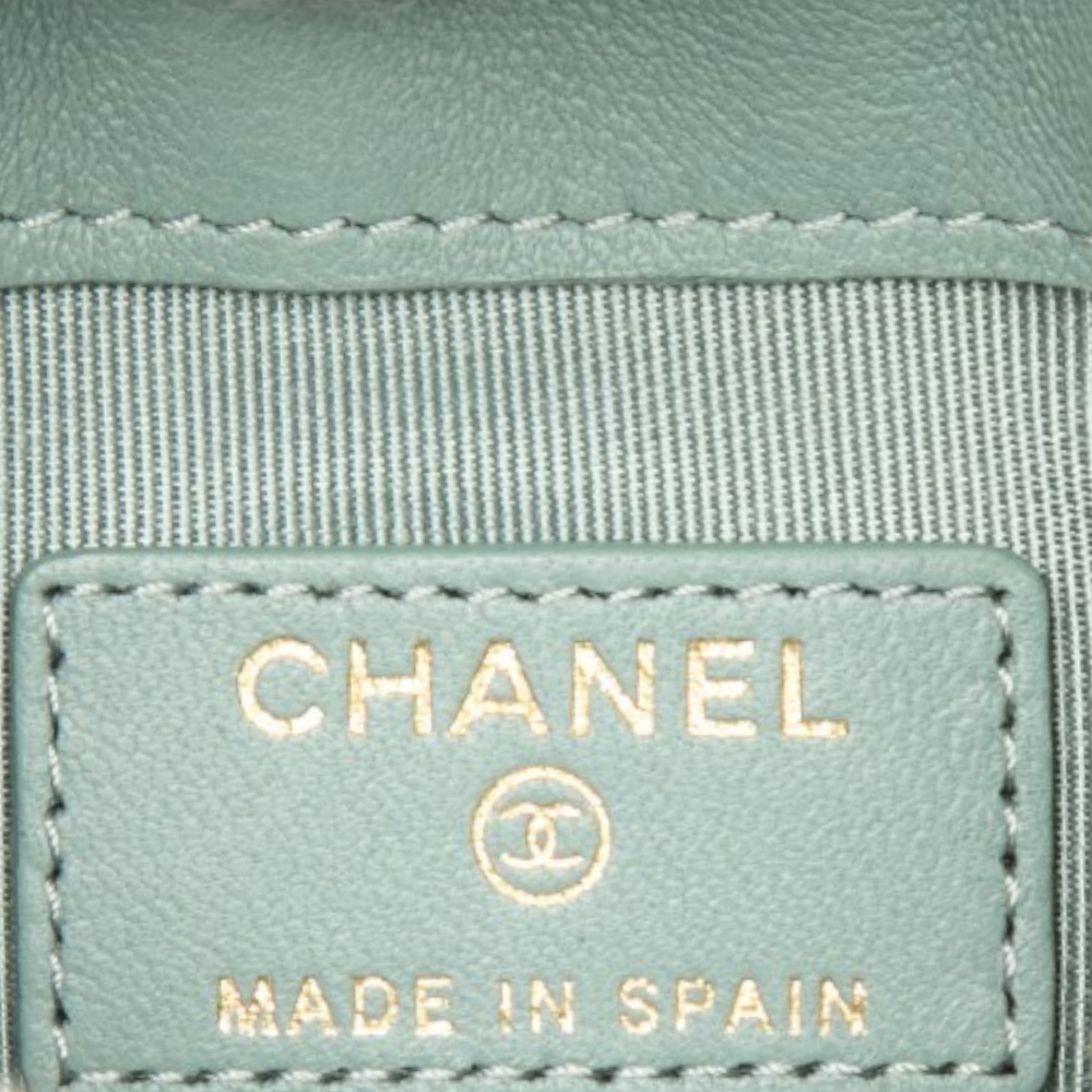 Pre-Loved Chanel Mini CC Quilted Lambskin Chain Crossbody - Picture 5 of 7